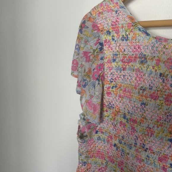 Floral mini dress - Picture 6 of 8